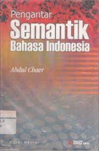 Pengantar Semantik Bahasa Indonesia