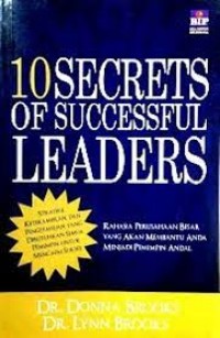 10 Secrets of Successful Leaders