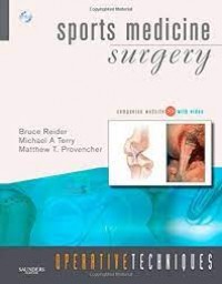 Opertive Techniques: Sports Medicine Surgery