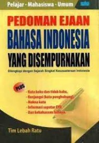 Pedoman Ejaan Bahasa Indonesia Yang Disempurnakan