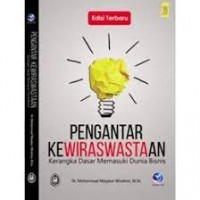 Pengantar Kewiraswastaan Kerangka Dasar Memasuki Dunia Bisnis