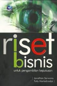 Riset Bisnis untuk Pengambilan Keputusan