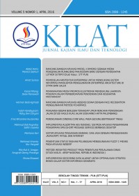 Kilat Volume 5 Nomor 1, April 2016